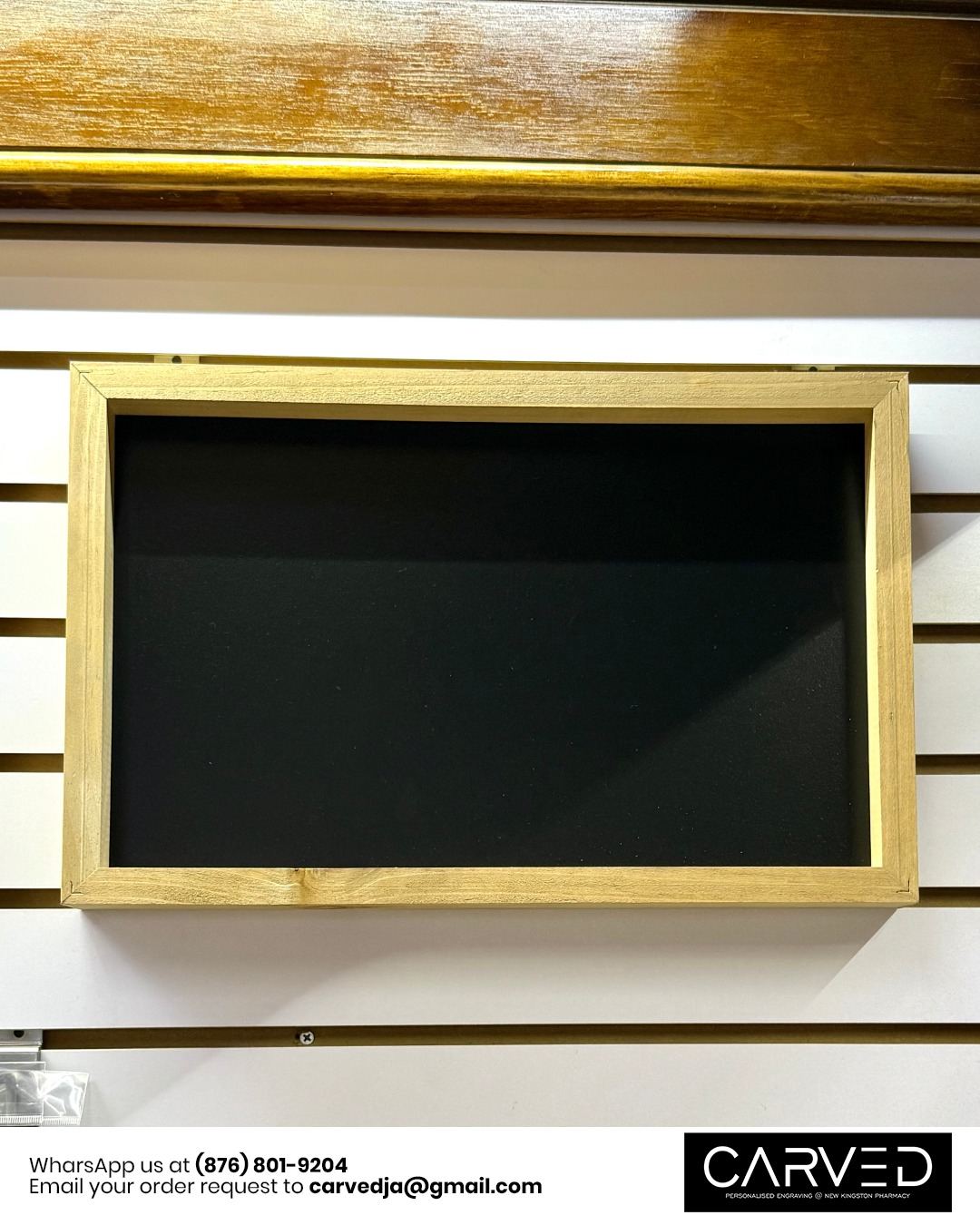 Customizable chalkboard sign for classrooms, homes, events or menus